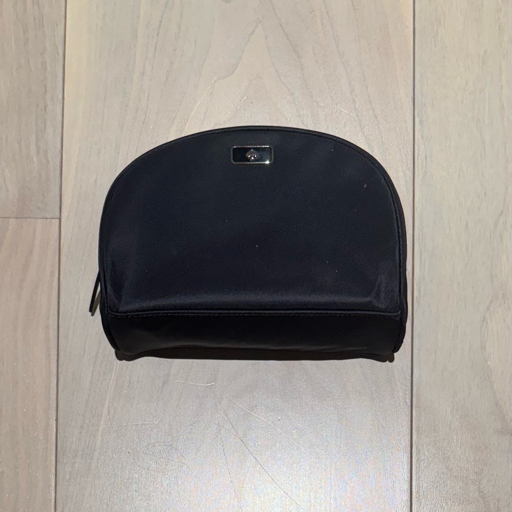 Kate Spade Black Cosmetic Bag